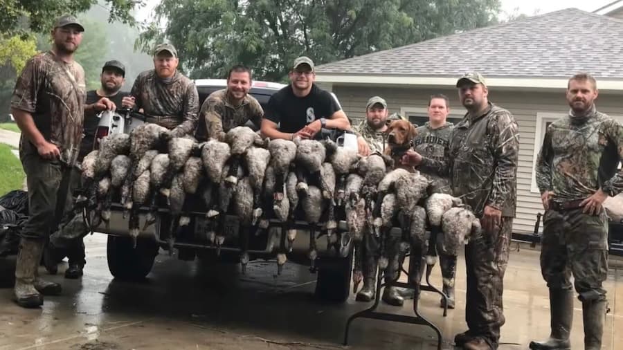 Foggy Morning Goose Beatdown